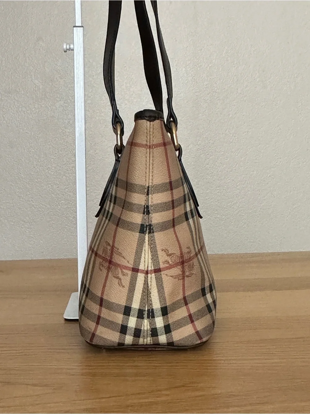 Burberry Zipper Tote Bag